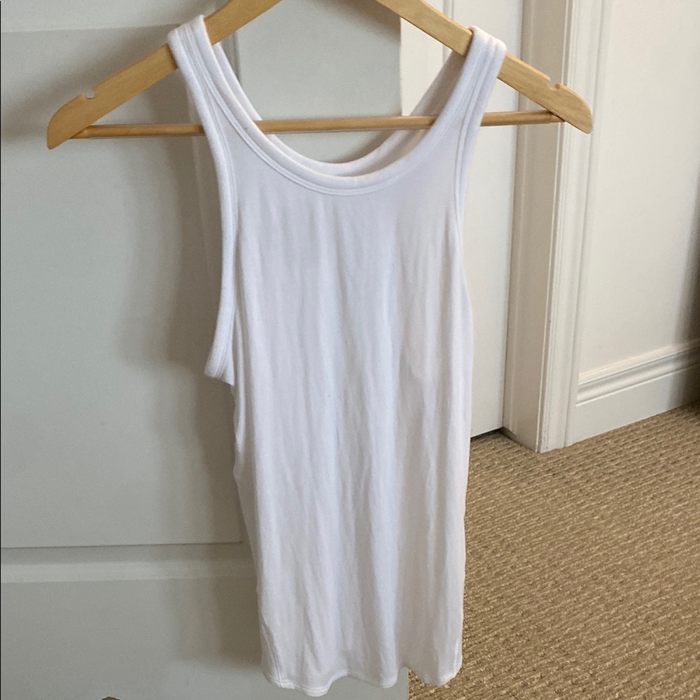 LuluLemon White Sleeveless Top
